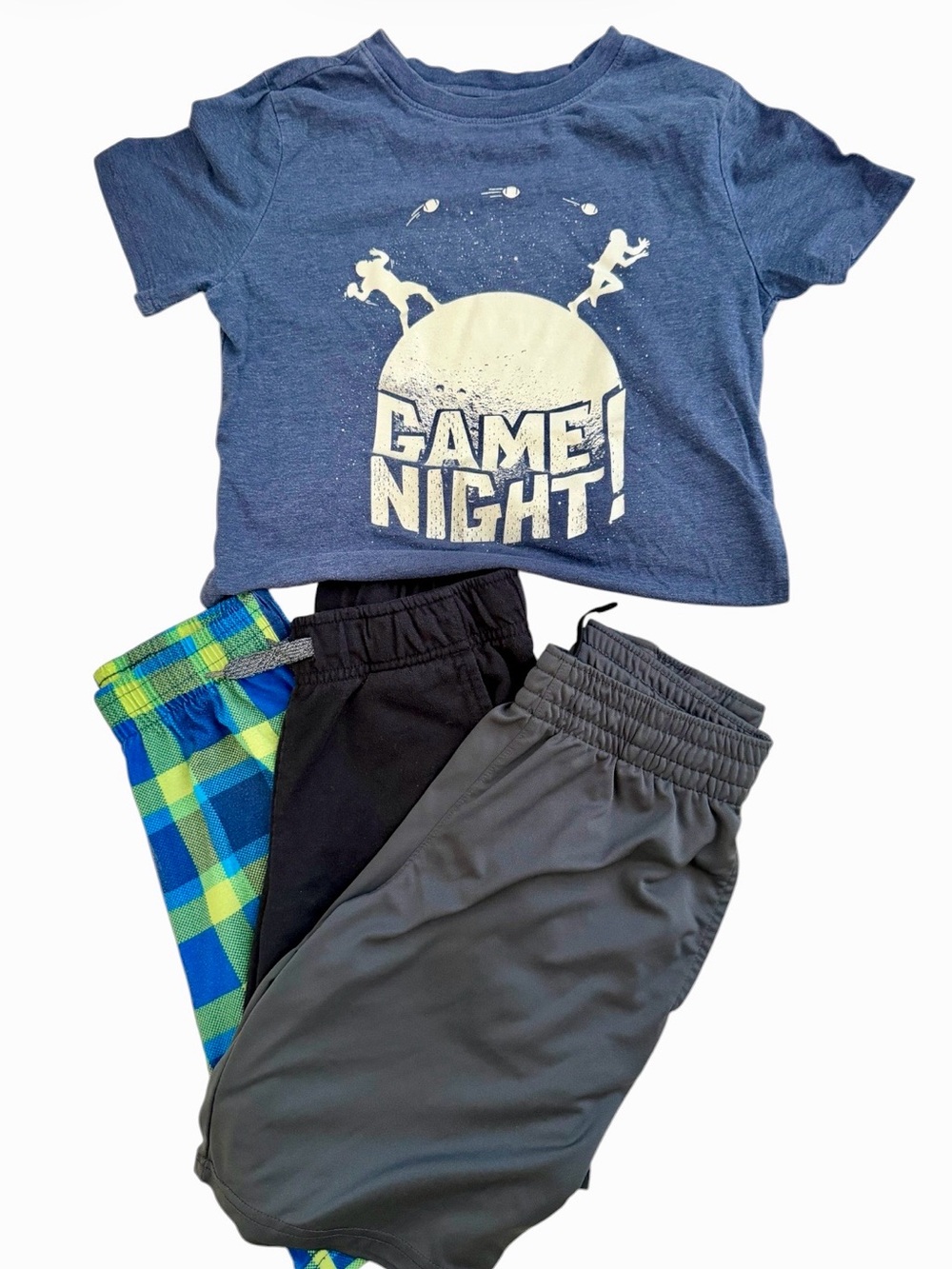 4-Piece Bundle Boys Cat & Jack Summer Clothing Bundle (Size M 8/10)